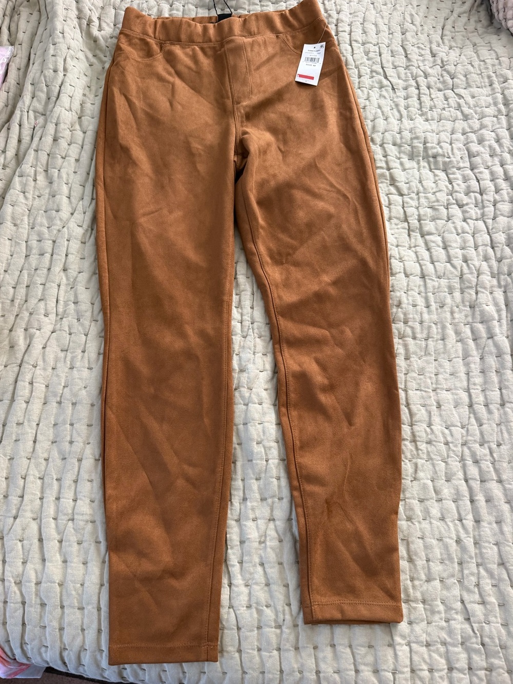 Sanctuary Pull-On Leggings in brown